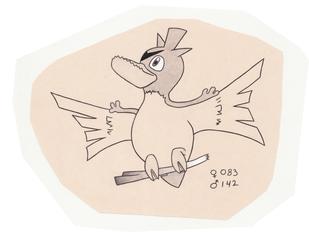 Wild Duck Pokemon - Cartoon Clipart (1280x919), Png Download
