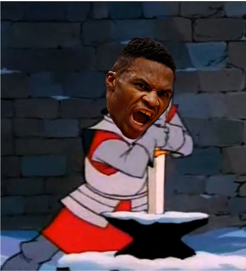 Russillo Has A Westbrook Theory That Involves 'the - Sitting Clipart (801x1200), Png Download