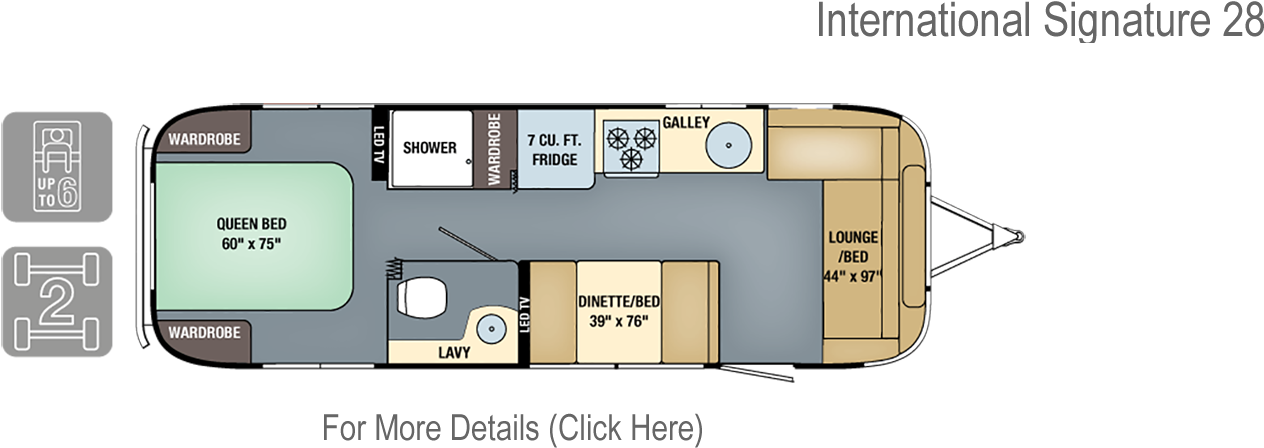 2019 Airstream International Signature 23fb - 2017 Airstream International Signature Clipart (1500x500), Png Download