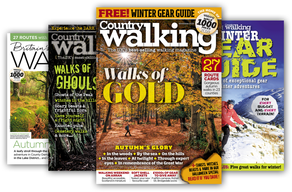 Nov Issue Splay Big Canvas Copy - Country Walking Magazine Clipart (947x625), Png Download