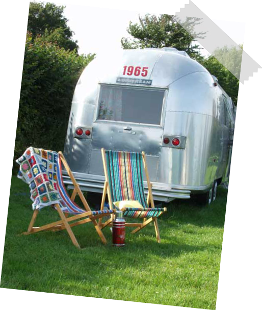 Vintage Vacations The Uk's Original Airstream Holidays - Glamping Clipart (514x608), Png Download