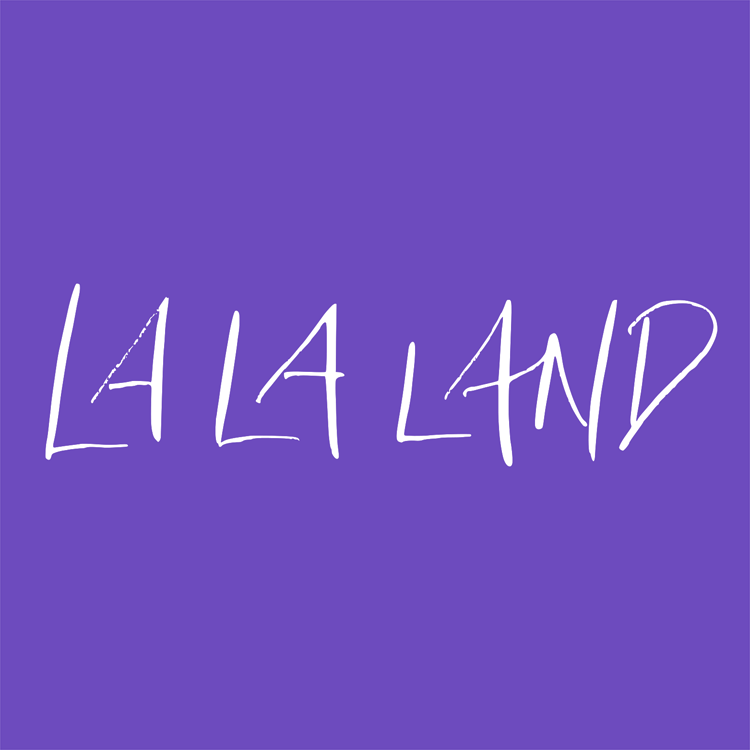 La La Land Movie Poster - Lavender Clipart (750x750), Png Download