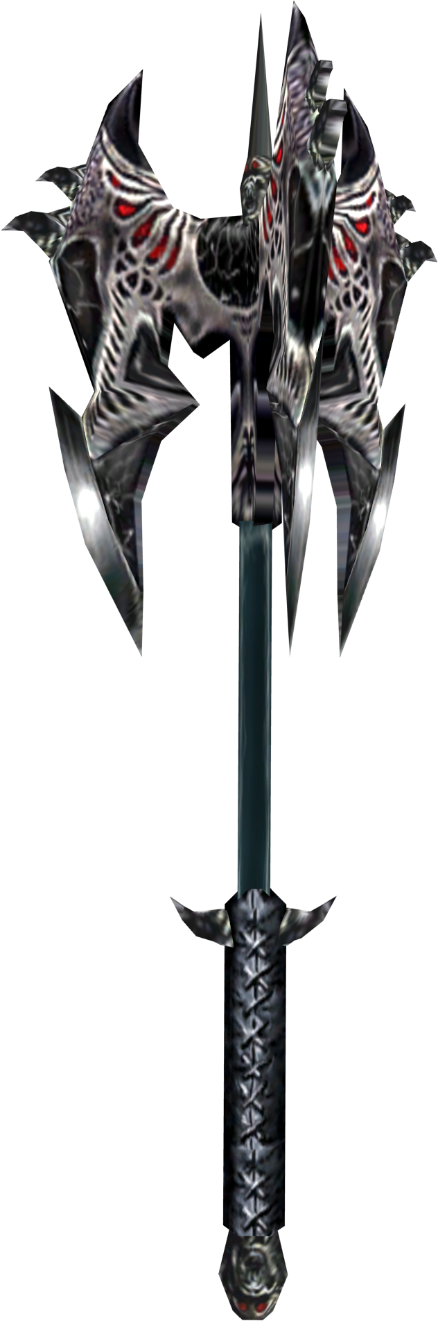 Skyrim Daedric Mace Daedric - Weapons Skyrim Daedric Mace Clipart (632x1903), Png Download