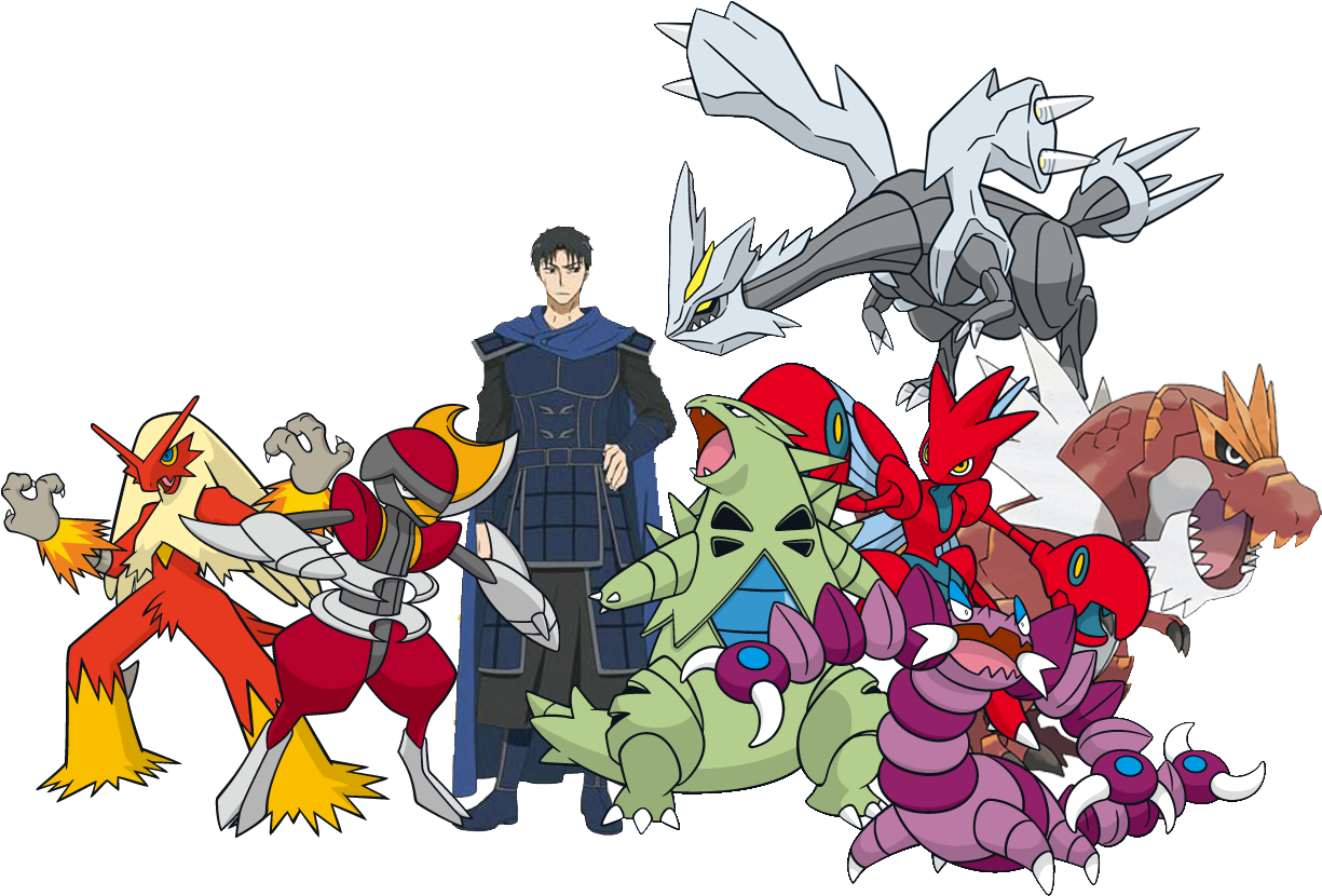Dragonair, Pangoro, Galie, Ambipom, Aggron, Mawile - Blaziken Dream World Clipart (1255x830), Png Download