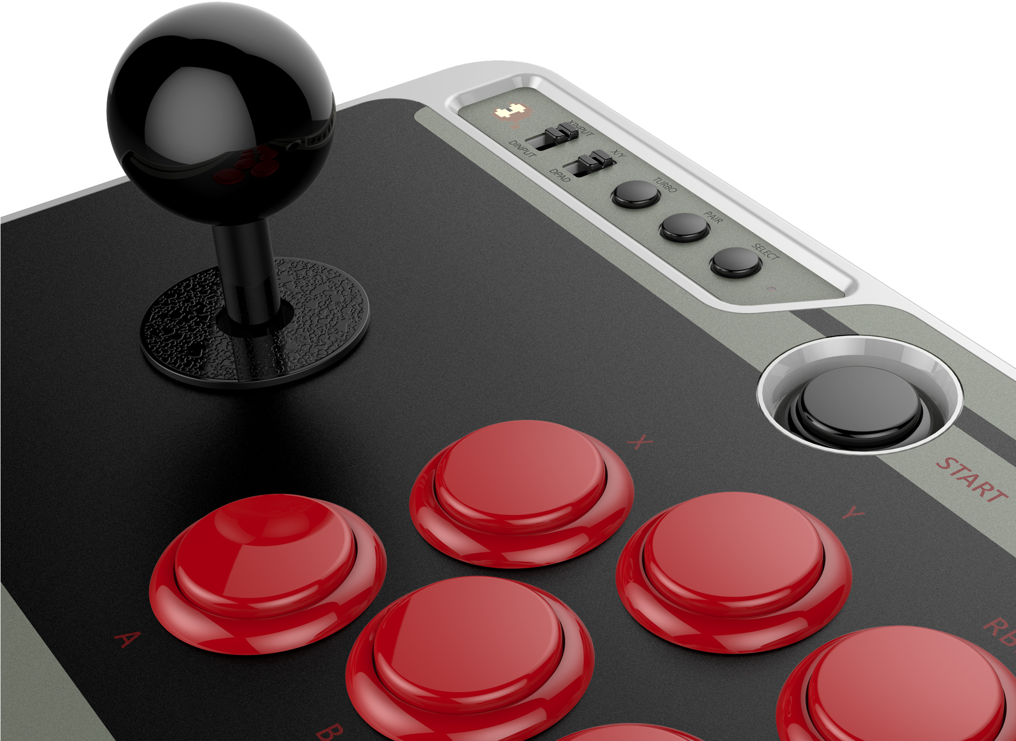 Nes Classic Png - Arcade Controller Switch Clipart (2001x1459), Png Download
