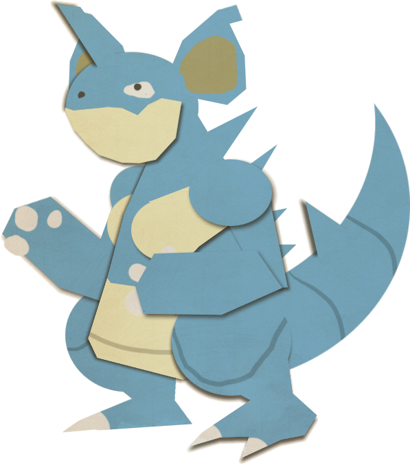 View Nidoqueen , - Cartoon Clipart (597x677), Png Download