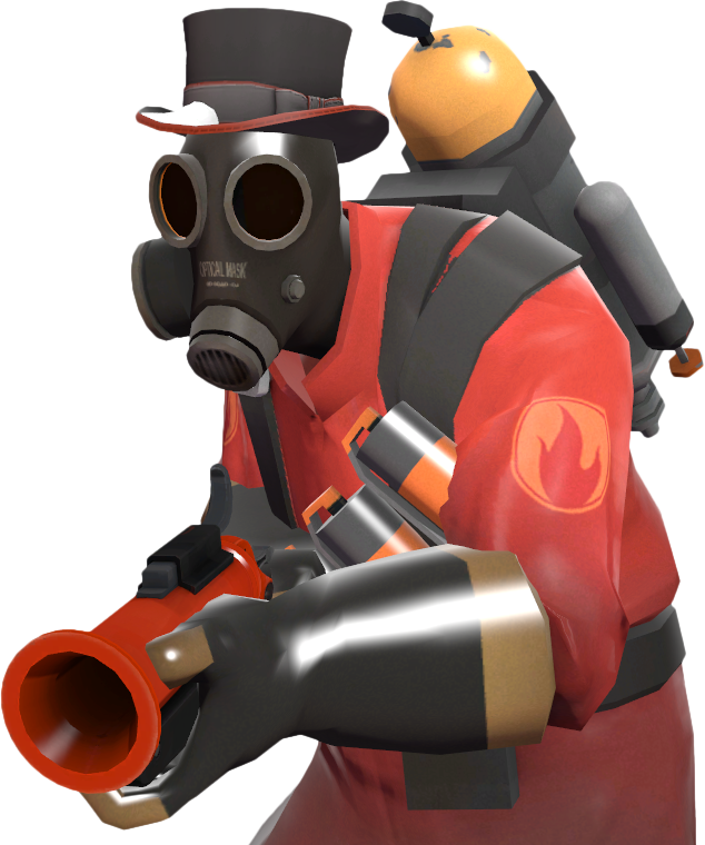 Maxresdefault Pyro Ebenezer - Tf2 Pyro Christmas Hats Clipart (634x760), Png Download