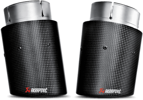 Akrapovic Tail Pipe F30 Clipart (941x591), Png Download