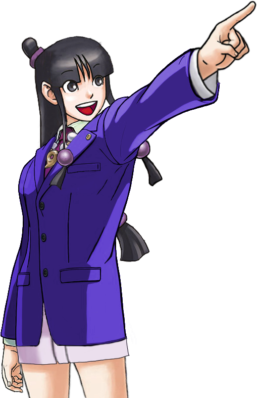 Ace Attorney - Phoenix Wright Objection Clipart (647x800), Png Download