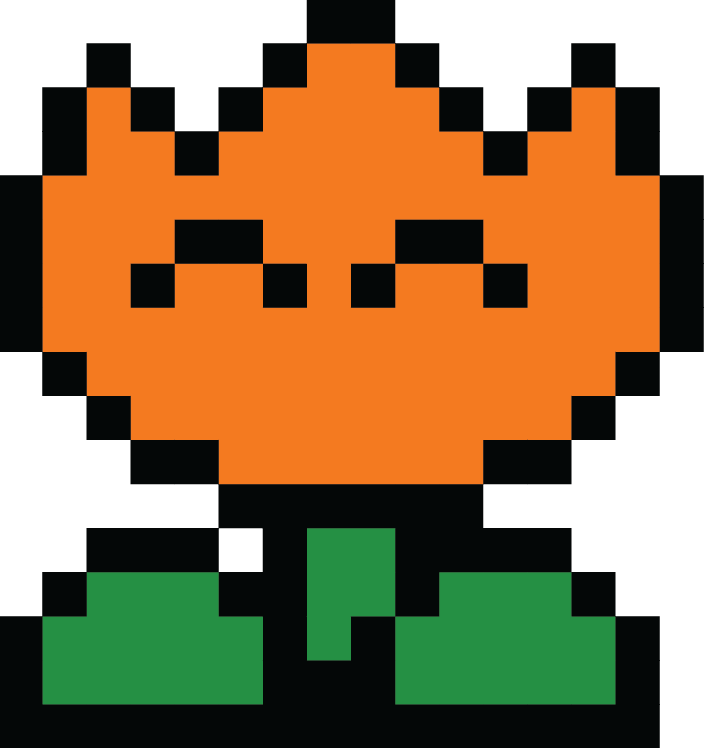 Go To Image - Super Mario World Flower Clipart (704x748), Png Download