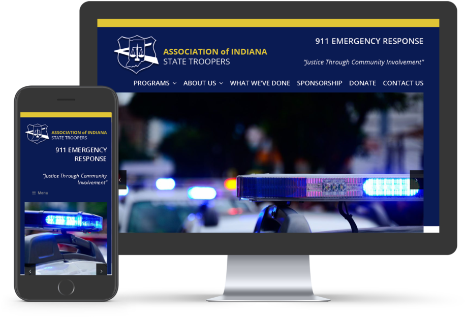 Association Of Indiana State Troopers - Police Clipart (1024x861), Png Download