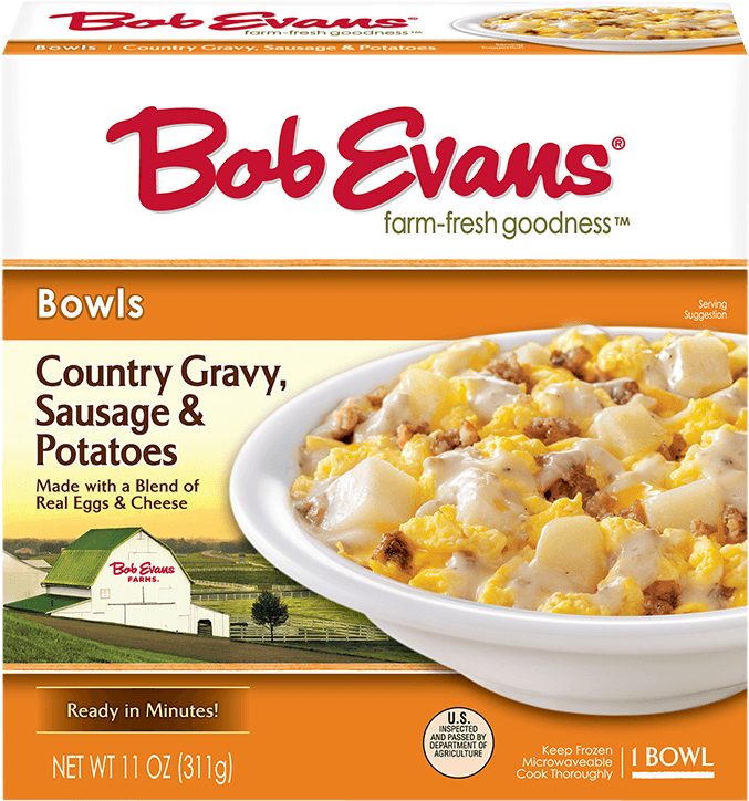 Country Food Png - Bob Evans Potatoes Clipart (1000x1000), Png Download