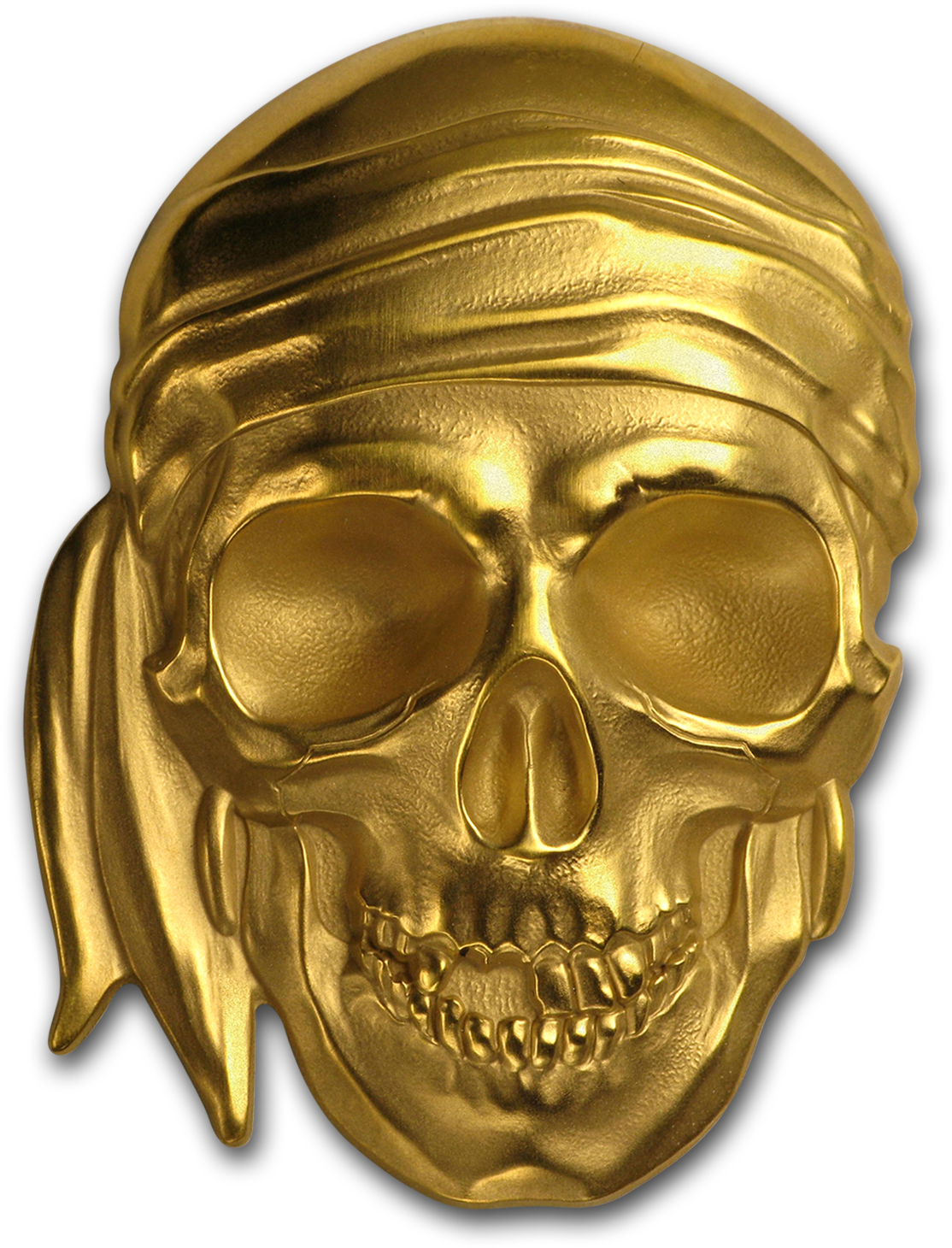 Buy 2018 Palau 1 Oz Gold Blackbeard Pirate Skull Coin - Skull Clipart (1500x1500), Png Download