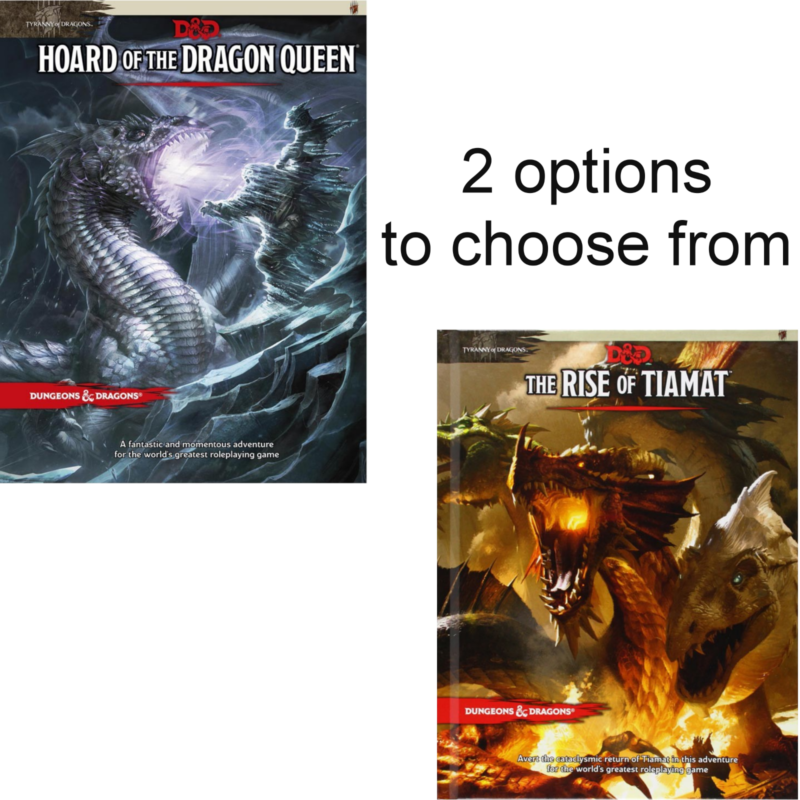 Dungeons Dragons D&d 5e Supplement Rules Hoard O/t - Hoard Of The Dragon Queen Clipart (800x800), Png Download