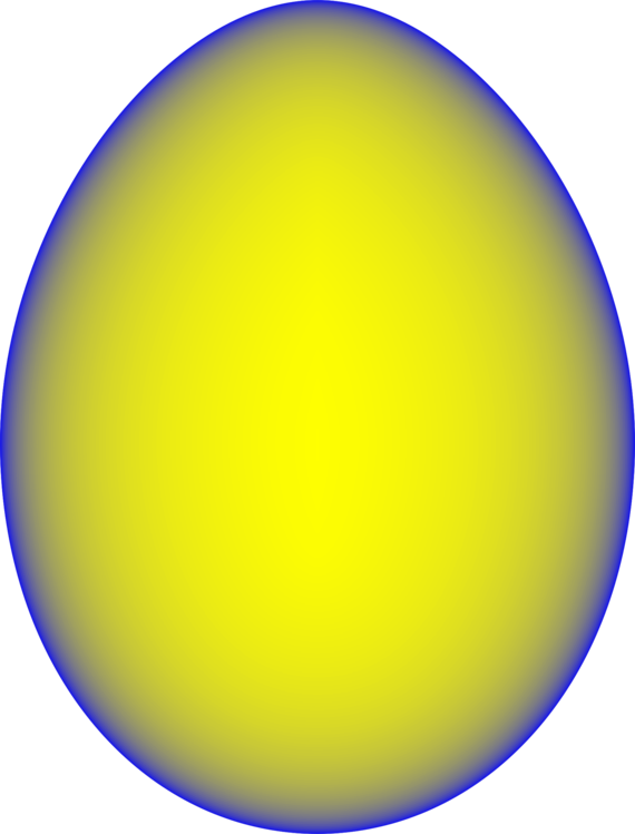 Easter Embryo Egg Sphere - Black Circle Clipart (570x749), Png Download