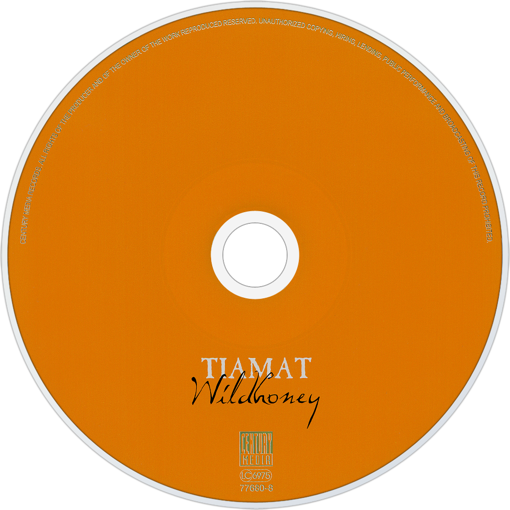 Tiamat Wildhoney Cd Disc Image - J Ray Mcdermott Clipart (1000x1000), Png Download