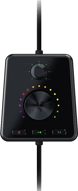 1 V2 W/ Audio Control Unit, True - Headset Razer Tiamat 7.1 V2 Analogico Digital Clipart (700x700), Png Download