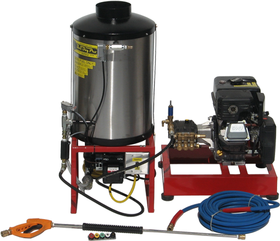 Shg4-4000 Stationary Hot Water Pressure Washer - Electric Generator Clipart (600x600), Png Download