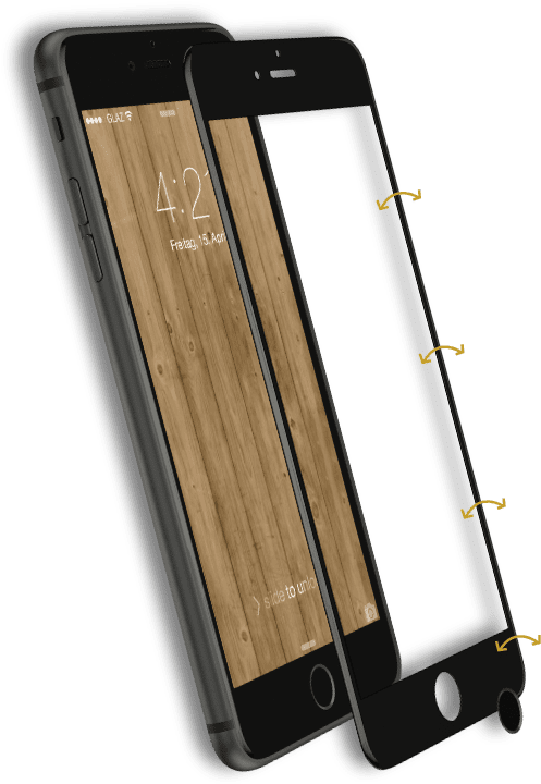 Buy Glaz Screen Protector - Smartphone Clipart (525x763), Png Download