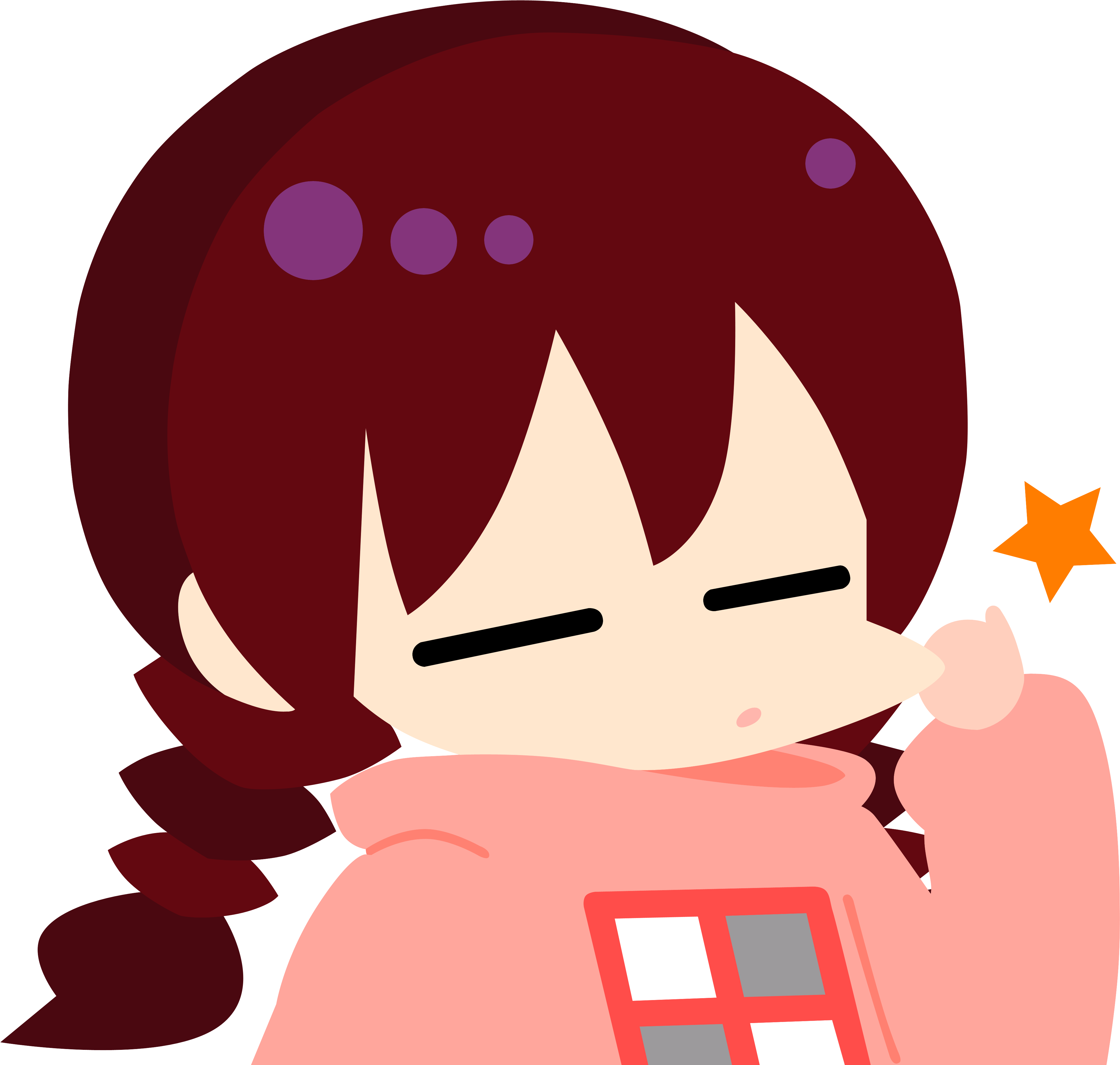 1358233354901 - Yume Nikki Madotsuki Icons Clipart (4402x4000), Png Download