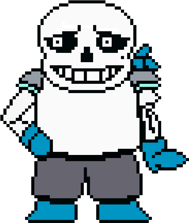 I Am Busy Making A Phase 4 Of Sans Boi - Underswap Rad Dude Clipart (611x721), Png Download