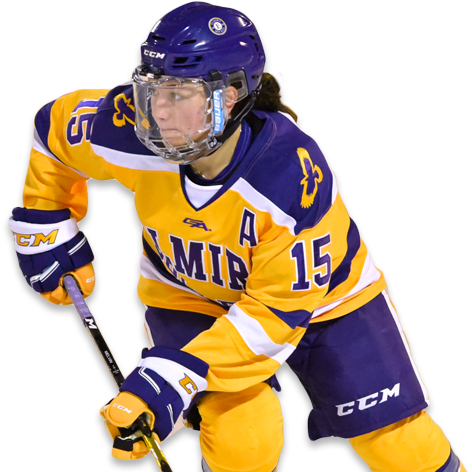 Kiana Melvin - College Ice Hockey Clipart (657x471), Png Download