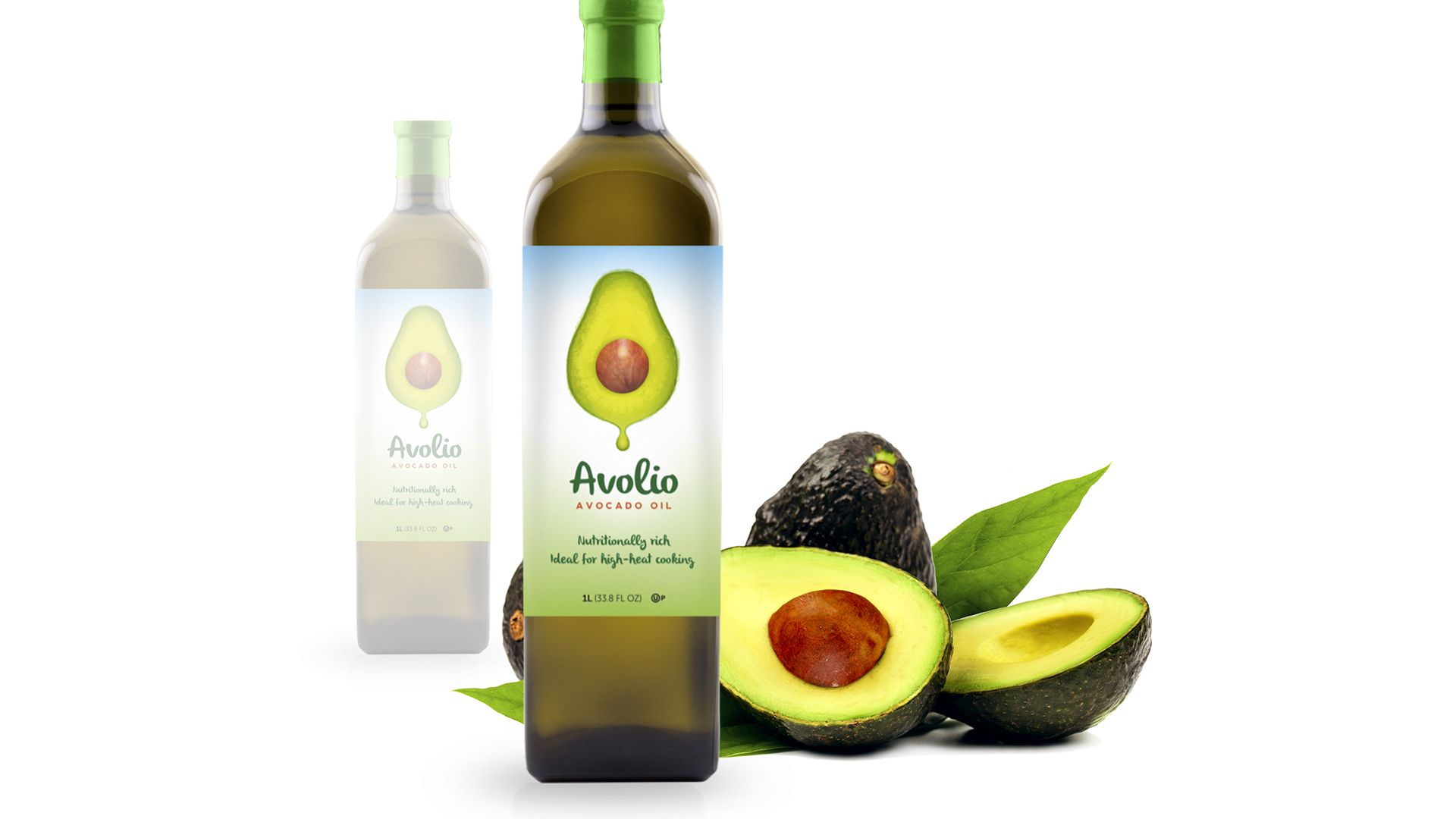 Black And White Stock Avolio Nutritionally Rich - Avocado Oil Transparent Clipart (1920x1080), Png Download
