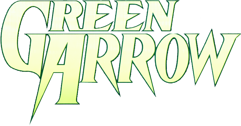 Green Arrow Logo Dc - Calligraphy Clipart (902x462), Png Download