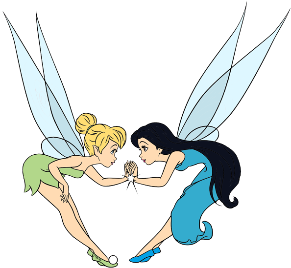 Fairy Clipart Tinkerbell - Tinkerbell Silvermist - Png Download (600x551), Png Download