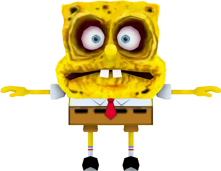 Spongebob Squarepants Transparent Image Arts Png Transparent - Dry Spongebob Battle For Bikini Bottom Clipart (750x650), Png Download