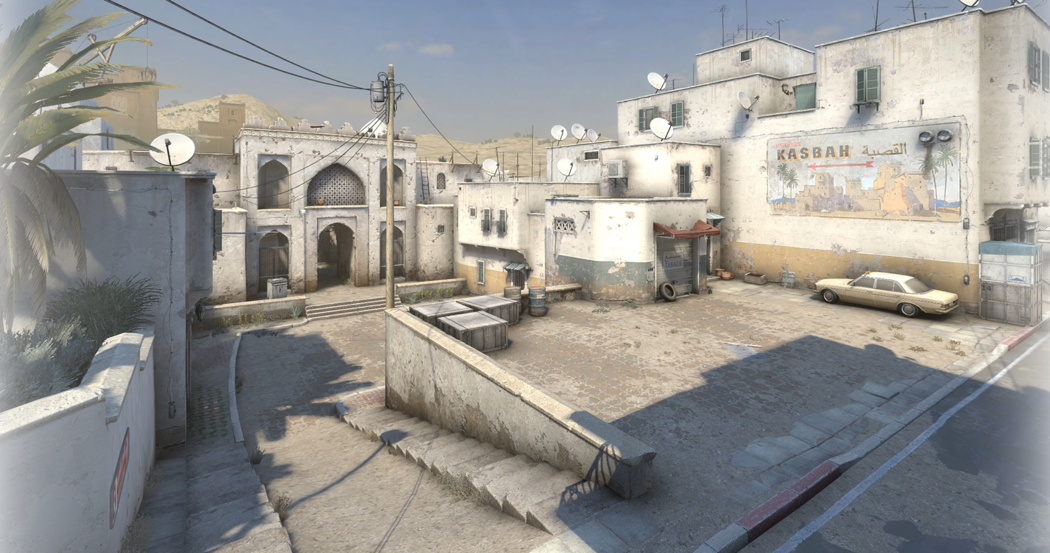 We Asked The Best Csgo Players In The World About Dust2's - Cs Go Dust 2 Map Clipart (1050x553), Png Download