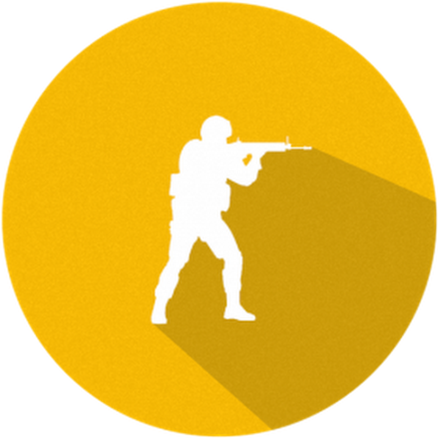 Csgo Orange Photo Icon - Counter Strike Global Offensive Icon Flat Clipart (900x900), Png Download