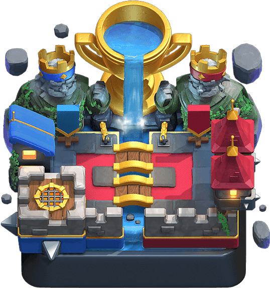 New Arena Was Introduced, Legendary Arena, Which Became - Clash Royale Clipart (538x575), Png Download