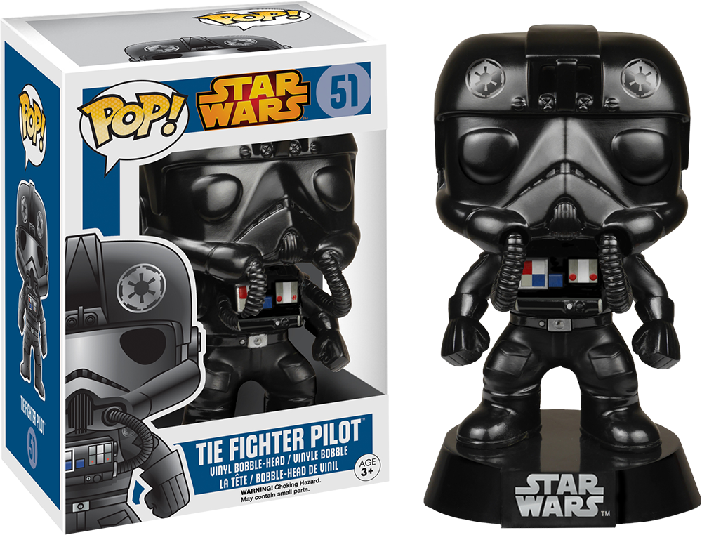 Tie Fighter Pilot Funko Pop Clipart (1000x762), Png Download