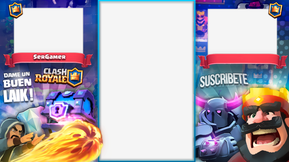 Overlays De Clash Royale Png - Overlays Clash Royale Png Clipart (1191x670), Png Download