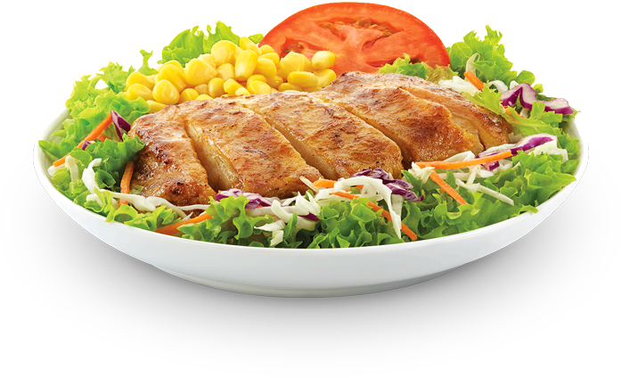 Grilled Chicken Salad - Mcdonald's $1 Gift Certificates Clipart (720x720), Png Download