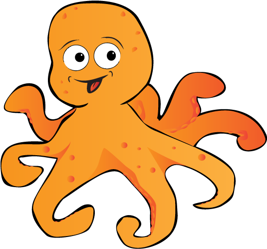 Octopus Clipart (575x575), Png Download