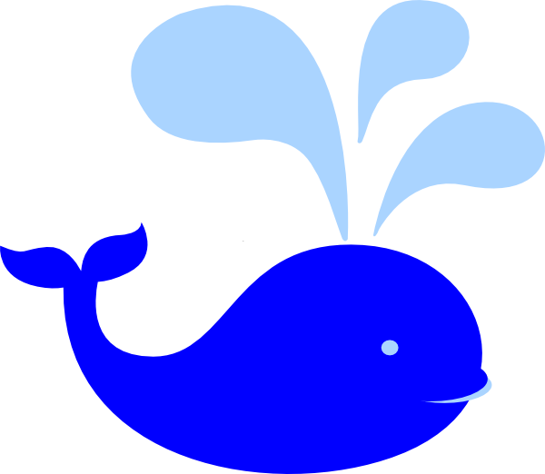 Daddy Whale Svg Clip Arts 600 X 522 Px - Png Download (600x522), Png Download