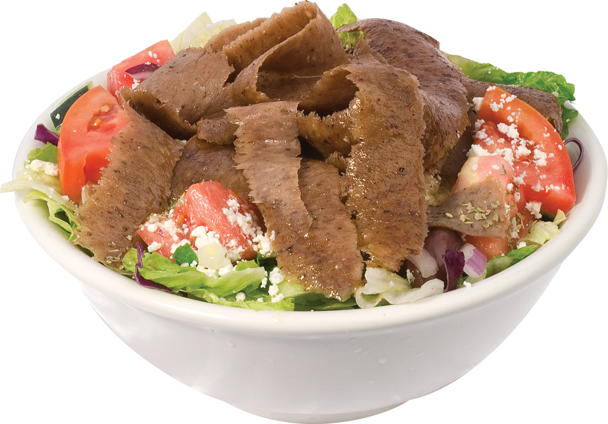 Gyros Salad - Salad Clipart (1200x836), Png Download