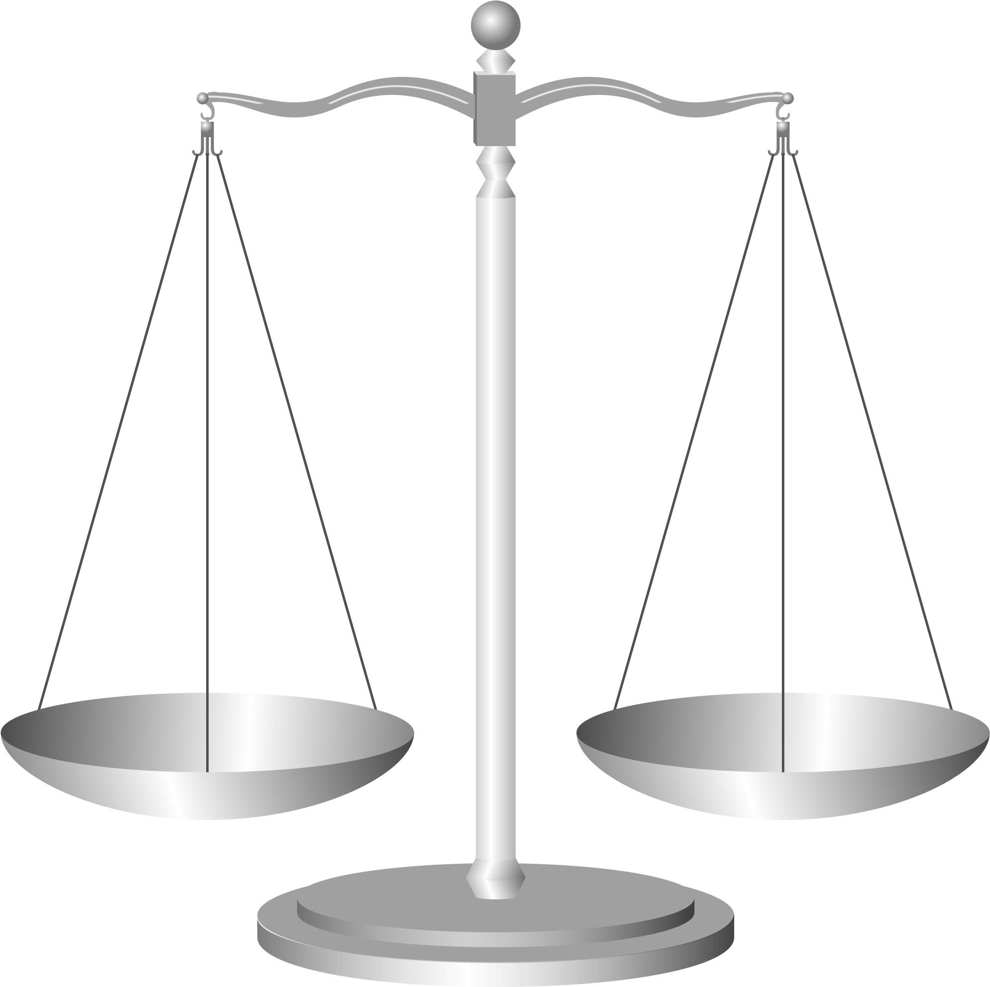 Justice Scale Png - Transparent Background Justice Scale Clipart (2000x2000), Png Download