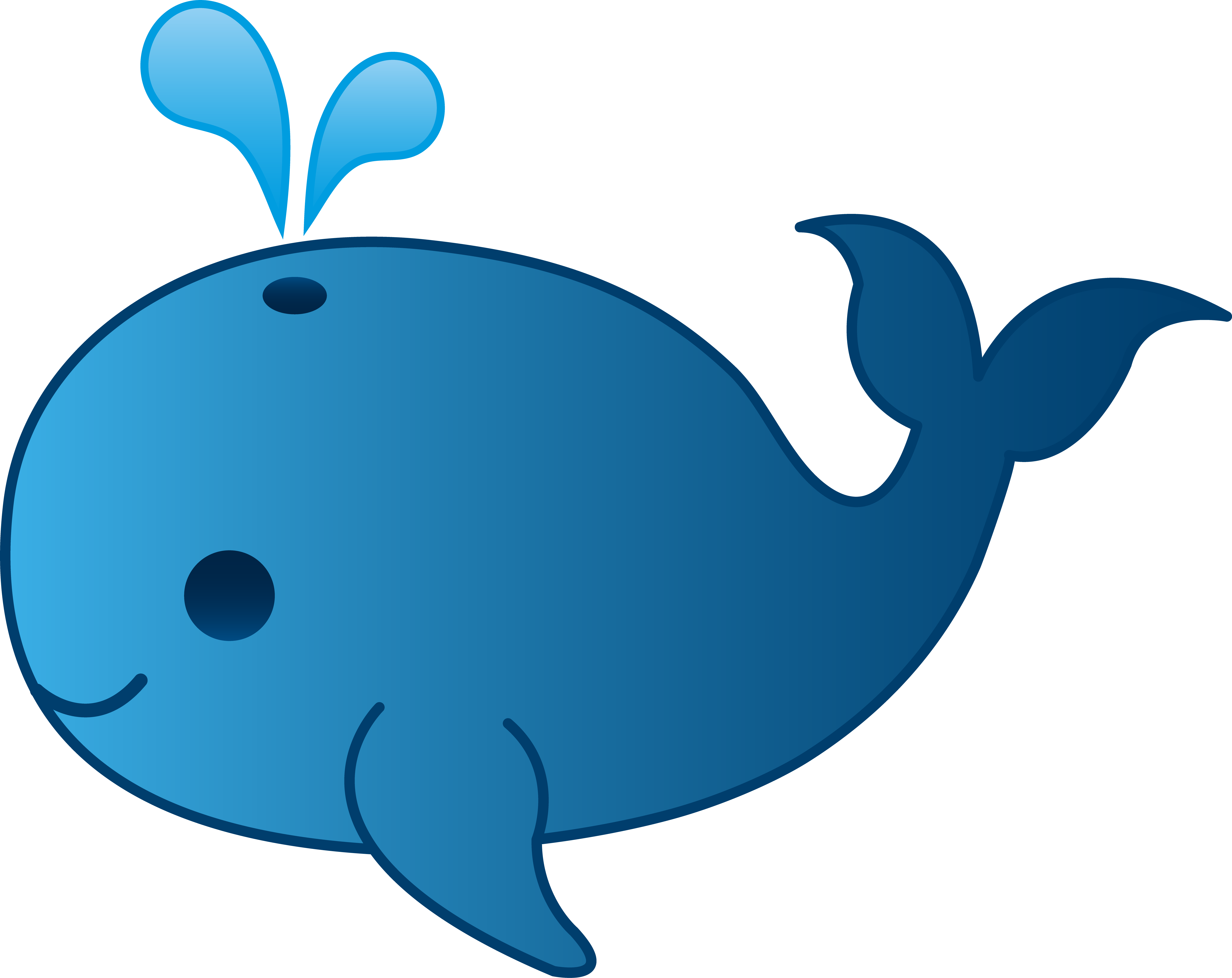 Cartoon Whale Clipart Clipartfest Whale Pinterest Whale - Whale Clipart - Png Download (6371x5057), Png Download