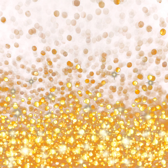Transparent Golden Bokeh With Glows Png Image Free - Gold Light Spot Png Clipart (650x650), Png Download