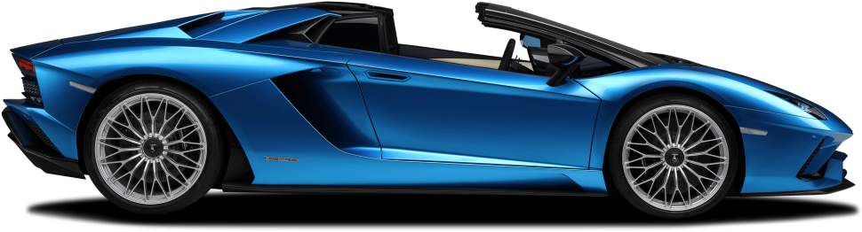 Lamborghini Png Download Image - Aventador S Roadster Png Clipart (1024x442), Png Download