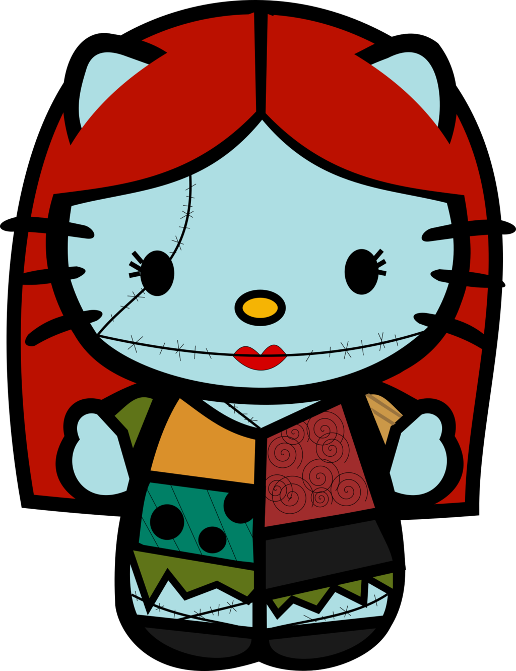 Hello Kitty Hello Kitty Hello Kitty, Kitten And Sanrio - Sally Hello Kitty Clipart (1024x1331), Png Download