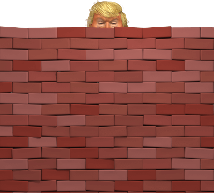 Trump Wall - Brickwork Clipart (720x720), Png Download