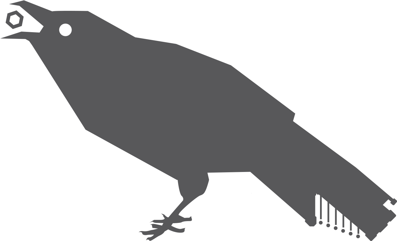 Crow , Png Download - Thirsty Crow Png Clipart (1356x824), Png Download