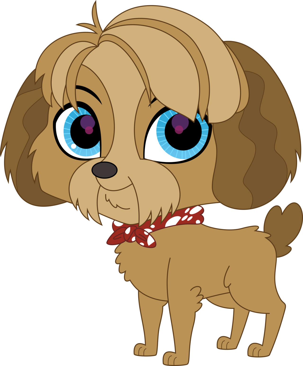 Puppy Clipart Png - Littlest Pet Shop Dog Characters Transparent Png (1280x1545), Png Download