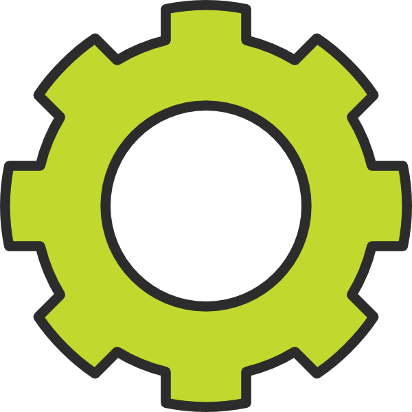 Gears Clipart Logo Png - Sprocket Clipart Transparent Png (600x600), Png Download