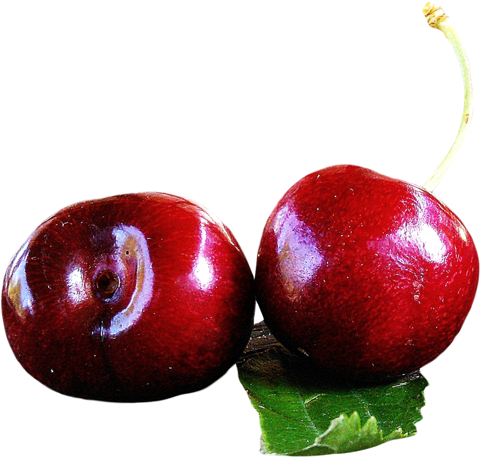 Download Juicy Cherry Png Image - Cherry Clipart (1035x991), Png Download