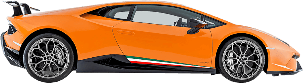 Lamborghini Huracan Png High-quality Image - Lamborghini Huracan Performante Transparent Clipart (1070x295), Png Download